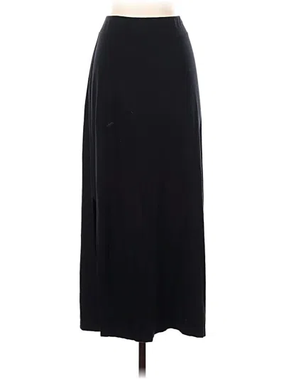 Pre-owned Jjill Formal Skirt In Black