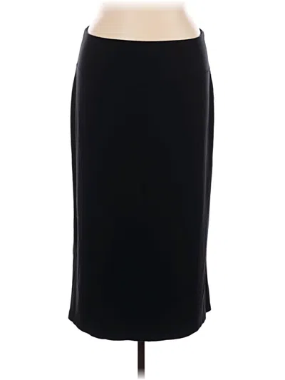 Pre-owned Jjill Formal Skirt In Black