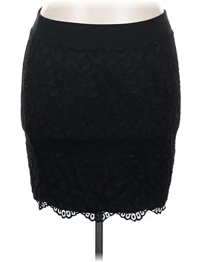 Pre-owned Jjill Formal Skirt In Black
