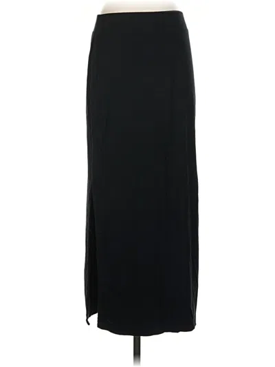 Pre-owned Jjill Formal Skirt In Black