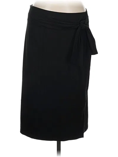 Pre-owned Jjill Formal Skirt In Black
