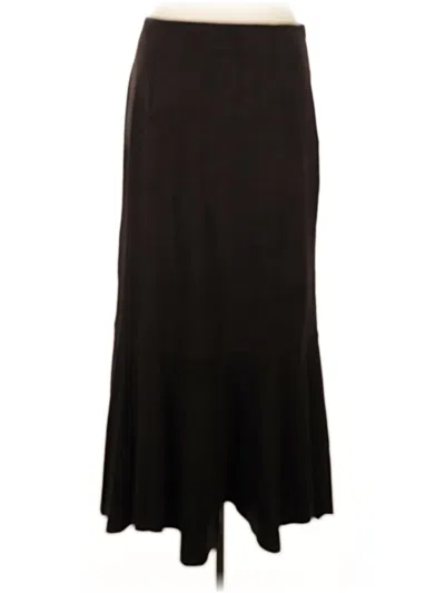 Pre-owned Jjill Formal Skirt In Black