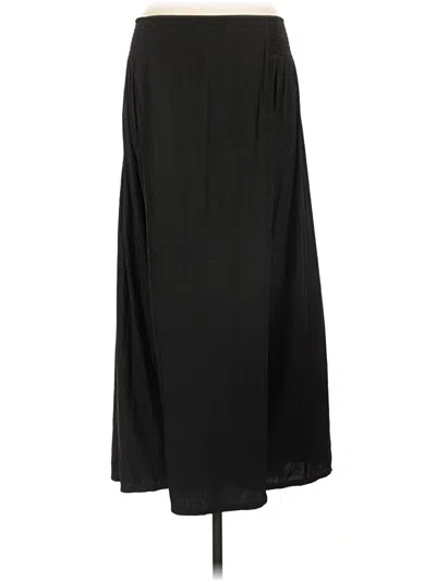 Pre-owned Jjill Formal Skirt In Black