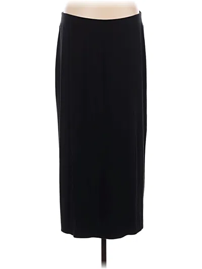Pre-owned Jjill Formal Skirt In Black