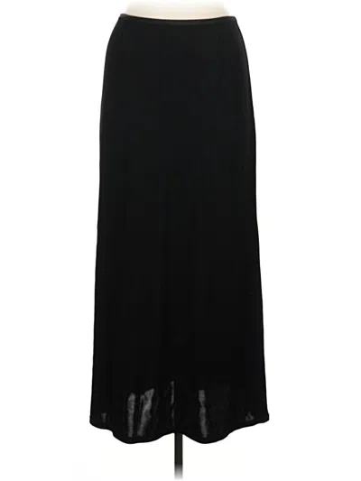 Pre-owned Jjill Formal Skirt In Black