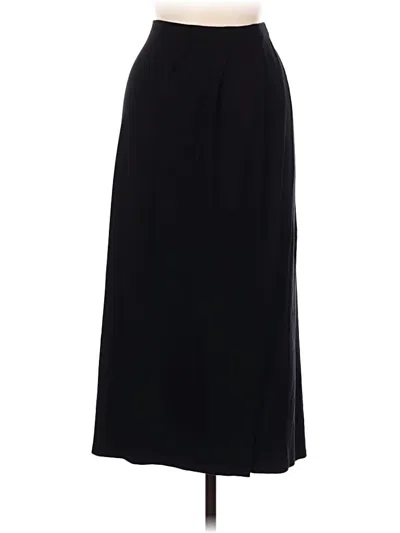 Pre-owned Jjill Formal Skirt In Black