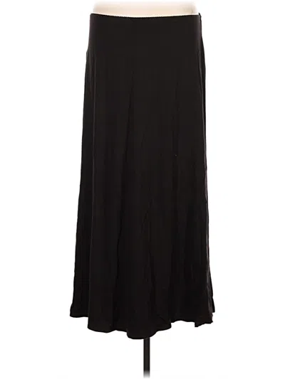 Pre-owned Jjill Formal Skirt In Black