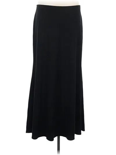 Pre-owned Jjill Formal Skirt In Black