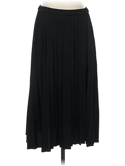 Pre-owned Jjill Formal Skirt In Black