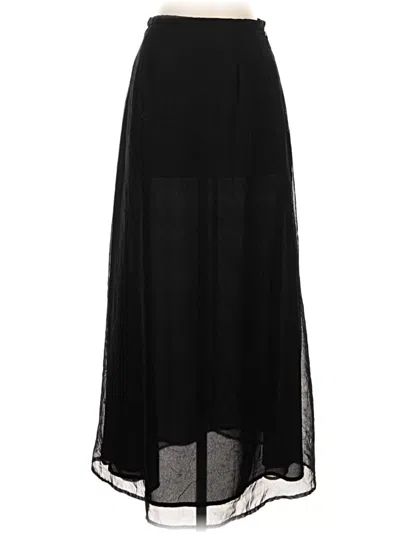 Pre-owned Jjill Formal Skirt In Black