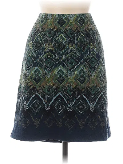 Pre-owned Jjill Formal Skirt In Blue