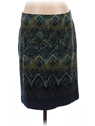 Pre-owned Jjill Formal Skirt In Blue