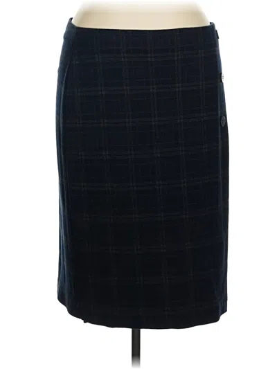 Pre-owned Jjill Formal Skirt In Blue