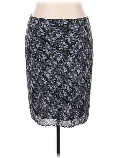 Pre-owned Jjill Formal Skirt In Blue