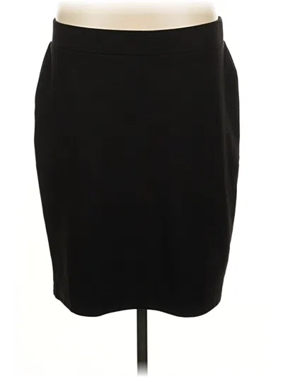 Pre-owned Jjill Formal Skirt In Brown