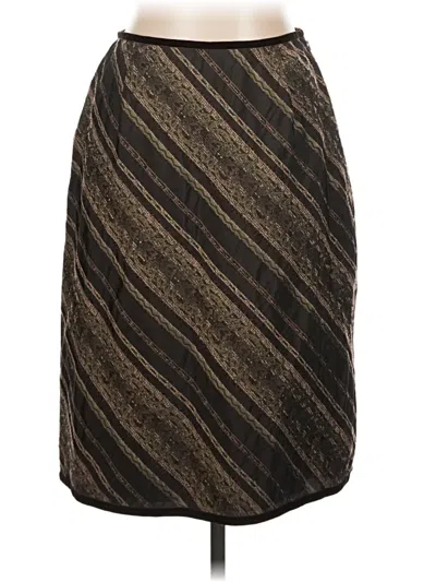 Jjill Formal Skirt In Brown