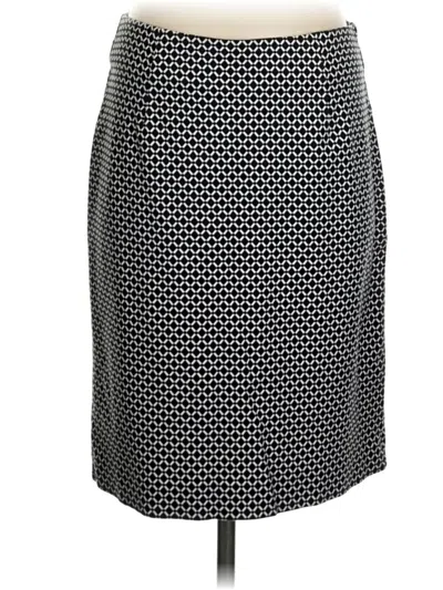 Pre-owned Jjill Formal Skirt In Gray