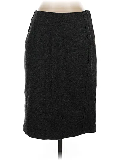 Pre-owned Jjill Formal Skirt In Gray