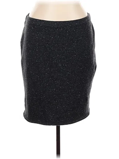 Pre-owned Jjill Formal Skirt In Gray