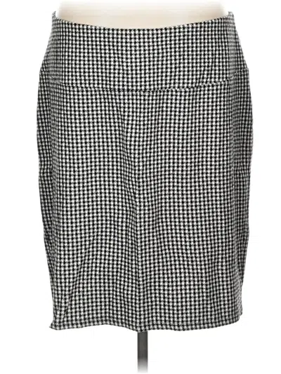 Pre-owned Jjill Formal Skirt In Gray