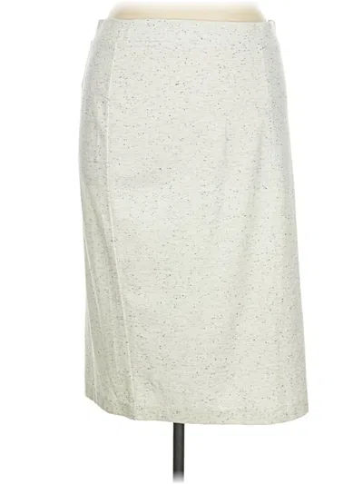 Pre-owned Jjill Formal Skirt In Ivory