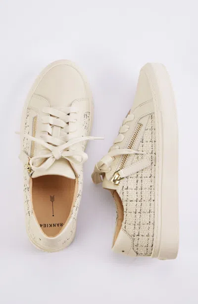 Jjill J.jill Frankie4 Billie Tweed Sneakers In Chalk Tweed