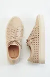 Jjill J.jill Frankie4 Mim Iv White Weave Sneakers In Ecru