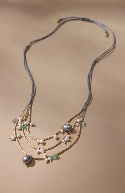 Jjill J.jill Freshwater Peacock Pearl Necklace