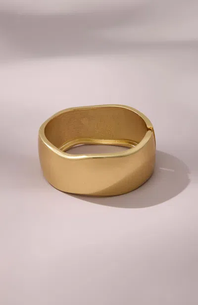 Jjill Goldtone Hinge Bangle