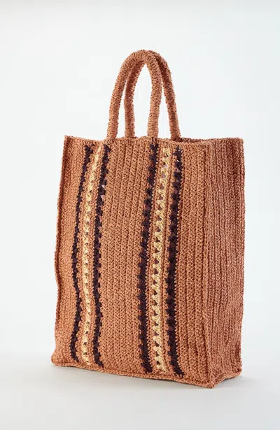 Jjill Graphic Woven Tote In Multi