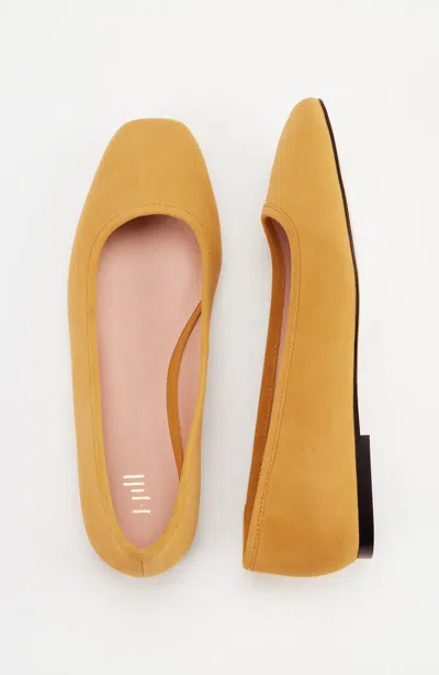 Jjill J.jill Gwen Ballet Flats In Honey