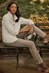 Jjill J.jill High-rise Corduroy Boot-cut Jeans In Washed Driftwood