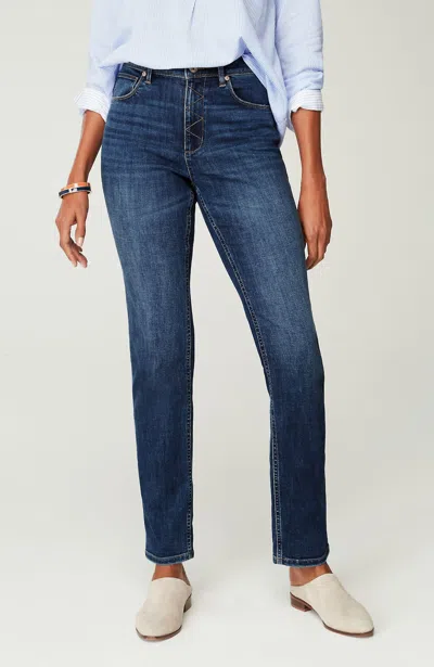 Jjill J.jill High-rise Straight-leg Jeans In Portside Wash