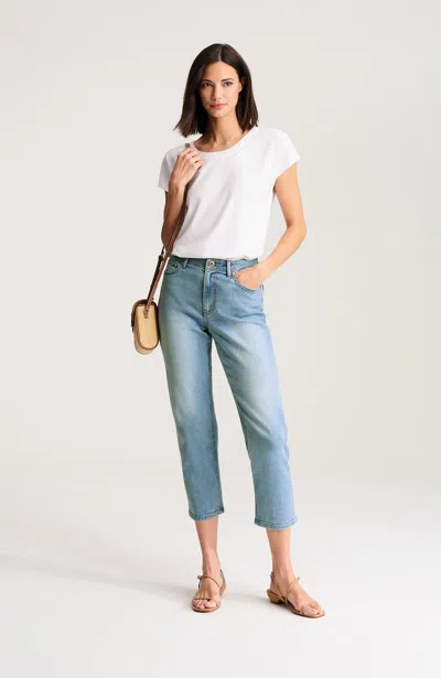 Jjill High-rise Straight-leg Cropped Jeans