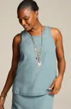 Jjill J.jill Indigo Tencel™ Lyocell Tank
