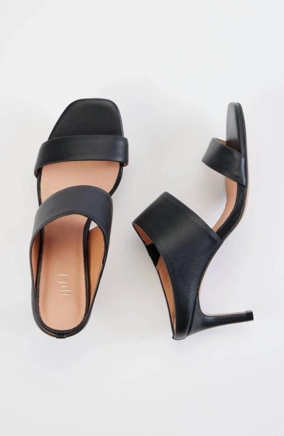 Jjill J.jill Clara Double-strap Heels In Black