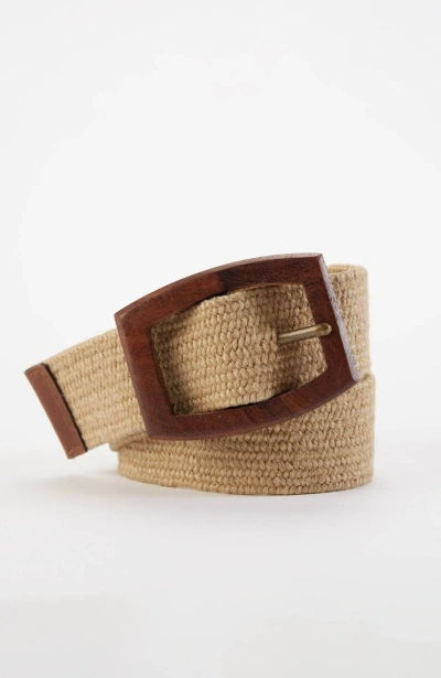 Jjill J.jill Stretch Jute Belt In Natural