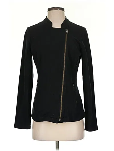 Pre-owned Jjill Jacket In Black