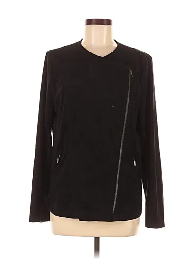 Pre-owned Jjill Jacket In Black