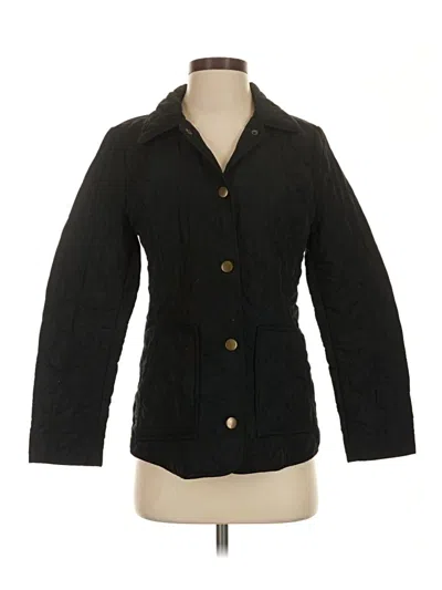 Pre-owned Jjill Jacket In Black