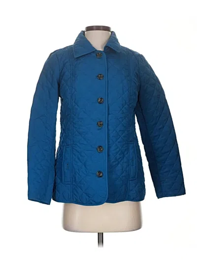 Pre-owned Jjill Jacket In Blue