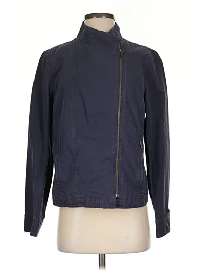Pre-owned Jjill Jacket In Blue