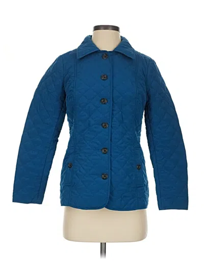 Pre-owned Jjill Jacket In Blue