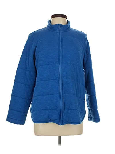 Pre-owned Jjill Jacket In Blue