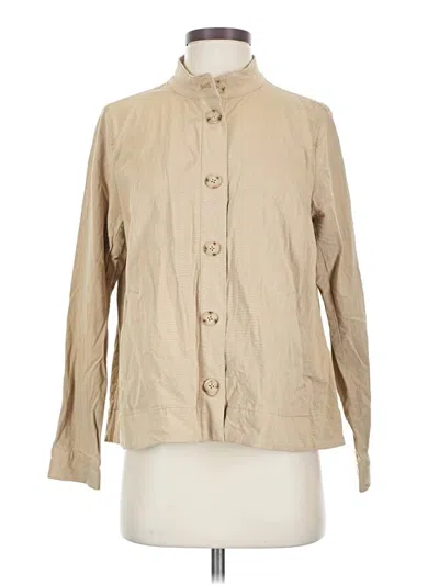 Pre-owned Jjill Jacket In Brown