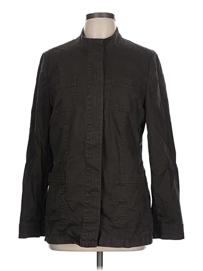 Pre-owned Jjill Jacket In Brown