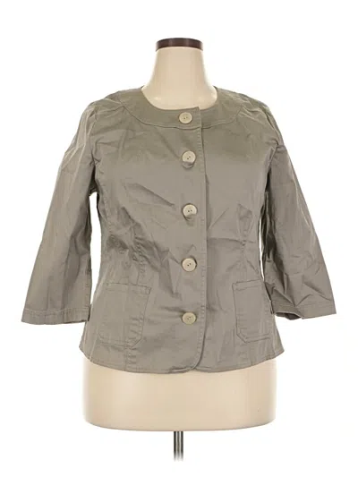 Pre-owned Jjill Jacket In Gray