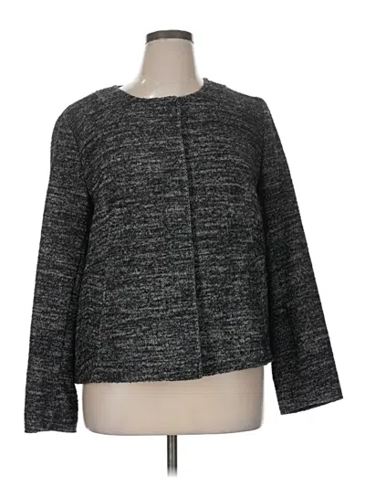 Pre-owned Jjill Jacket In Gray