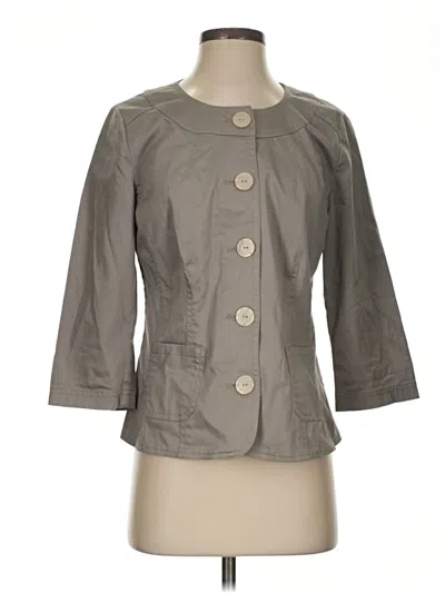 Pre-owned Jjill Jacket In Gray