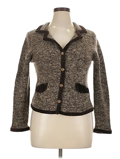 Pre-owned Jjill Jacket In Gray